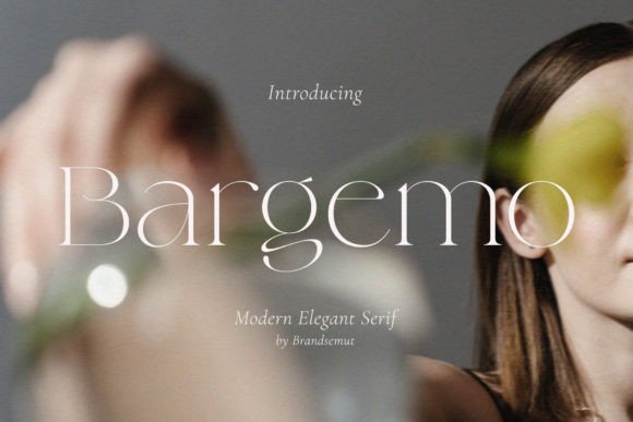 Bargemo Serif Font for Editorial Design