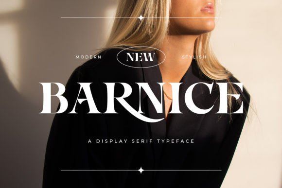 Barnice: A Modern Serif Font for Polished Branding