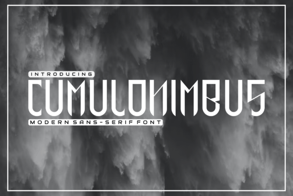 Cumulonimbus Font for a Polished Brand Look