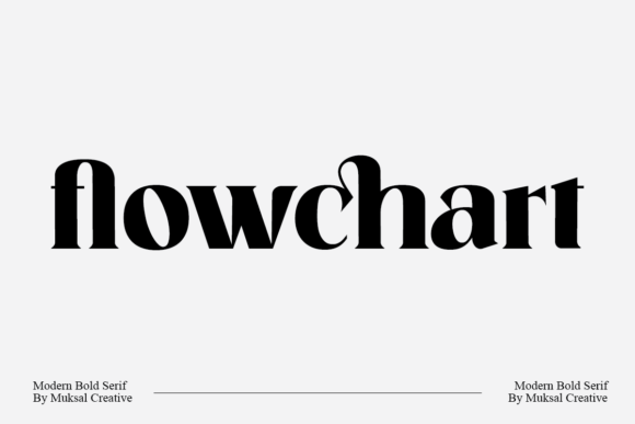 Flowchart: The Bold Serif Font That Elevates Campaign Design
