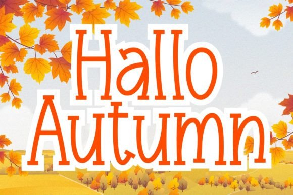 Hallo Autumn: A Serif Font That Elevates Seasonal Campaigns