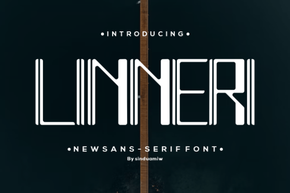 Linneri: A Modern Sans Serif Font for Web Design