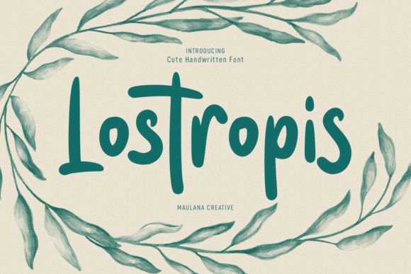 Lostropis: A Modern Handwritten Font for Your Brand