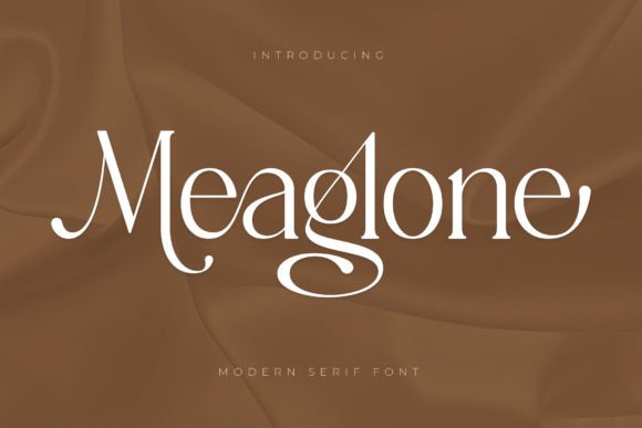 Meaglone Serif Font for Handmade Creations