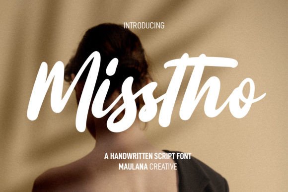 Misstho: A Modern Script Font for Editorial Elegance