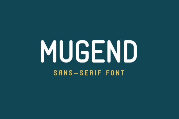 Mugend: A Modern Sans Serif Font for Editorial Design