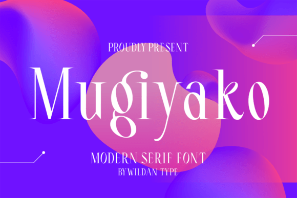 Mugiyako: A Modern Serif Font for Professional Branding
