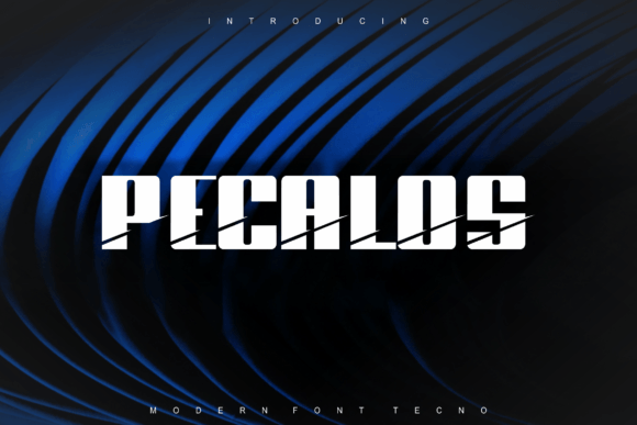 Pecalos: A Bold Sans Serif Font for Small Business Branding