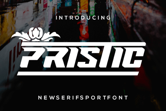 Pristic: A Slab Serif Font for Modern Branding