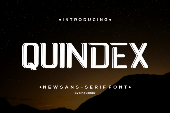 Quindex: The Modern Sans Serif Font That Elevates Campaign Design