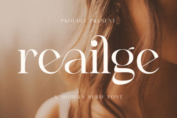 Reailge: A Serif Font That Elevates Your Brand’s Look