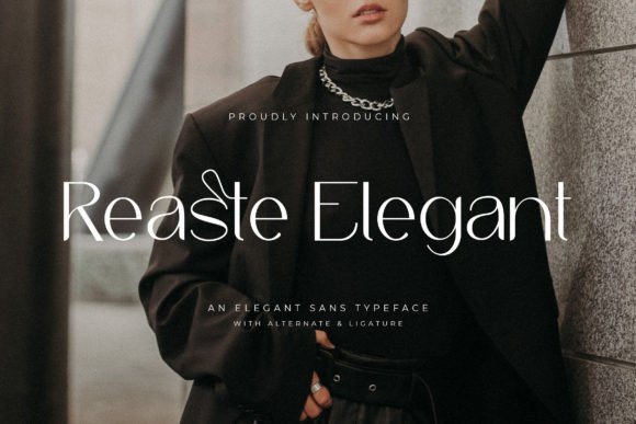 Reaste Elegant: A Modern Sans Serif Font for Branding