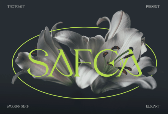 Safea Serif Font for Handmade and Commercial Craft Projects