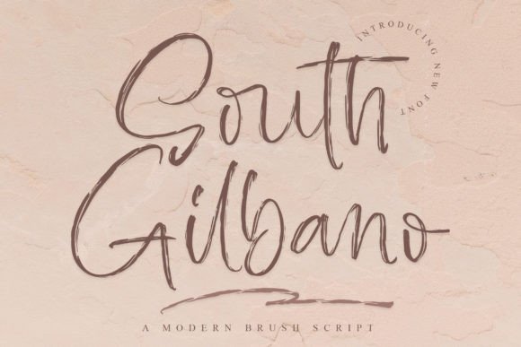 South Gilbano: A Handwritten Font for Digital Impact