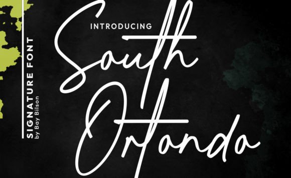 South Ortondo: A Modern Script Font for Web Design