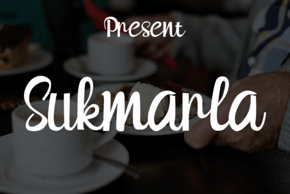 Sukmarla: A Modern Handwritten Font for Professional Branding
