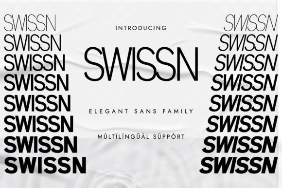 Swissn: The Modern Sans Serif Font That Elevates Campaigns